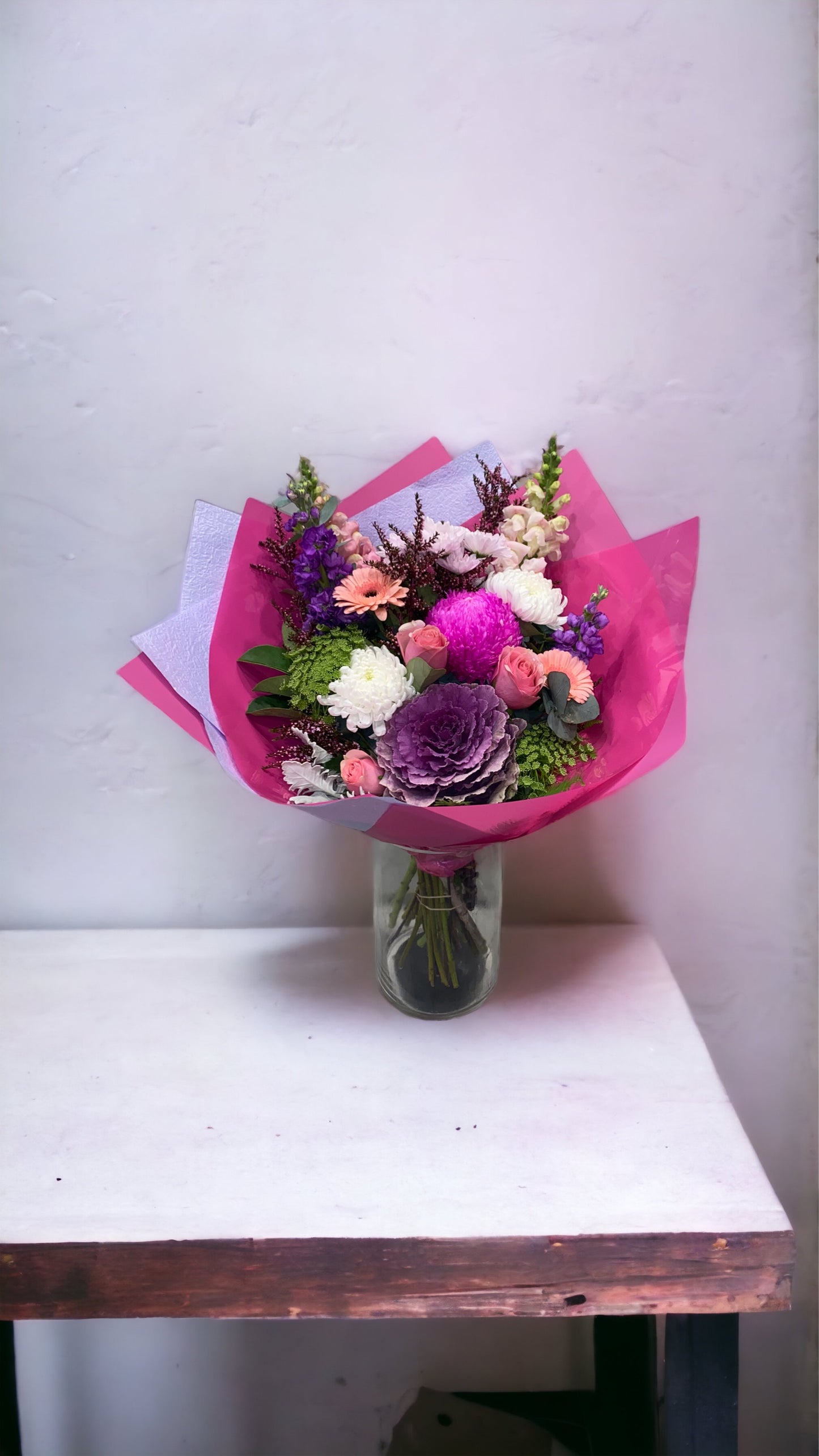 Bouquet in vase